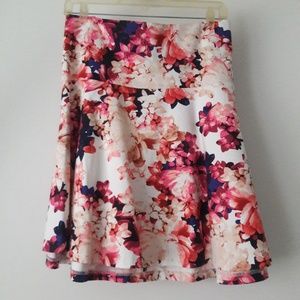 NWOT Lane Bryant pink skater skirt plus 28